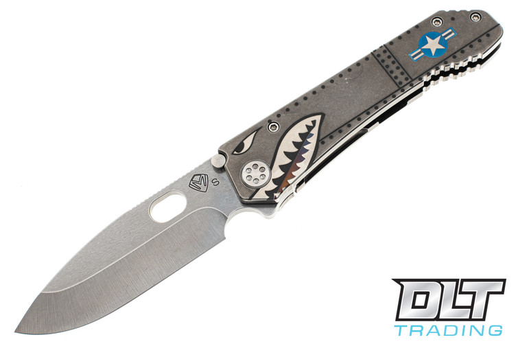 Medford 187 DP - Tumbled S35VN - Tumbled Titanium - Warthog