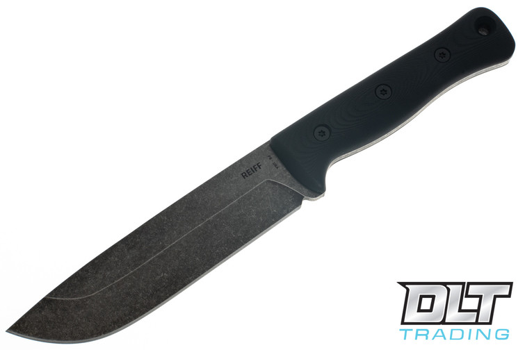 Reiff F6 Leuku Black G-10 - Saber - Acid SW - Leather