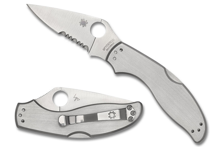 Spyderco UpTern - Partially Serrated Spyderco UpTern - Partially Serrated