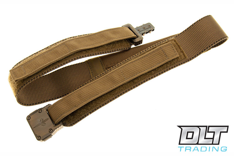 Microtech Apis Tactical Belt Titanium Buckle Coyote Size 38 DLT