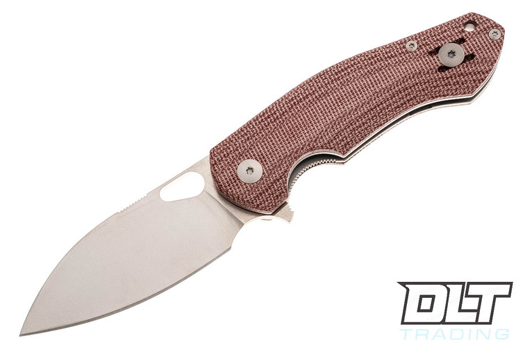 GiantMouse ACE Biblio - Red Micarta - DLT Trading