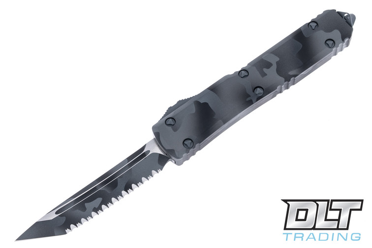 Microtech 123-3UCS Ultratech T/E - Urban Camo Handle - Urban Camo Blade - Signature Series
