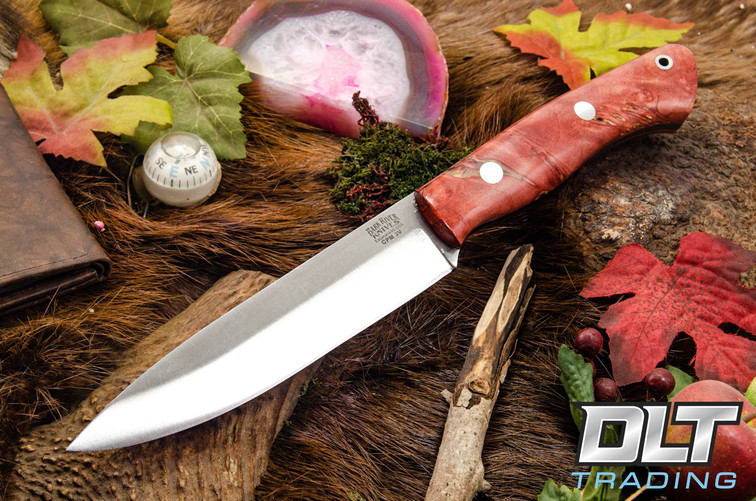 Bark River Aurora II 3V Maroon Maple Burl