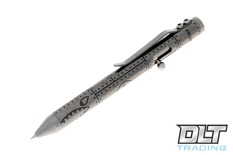 Fellhoelter G2 Warthog Engraved - TiBolt - Two Tone Fellhoelter G2 Warthog Engraved - TiBolt - Two Tone