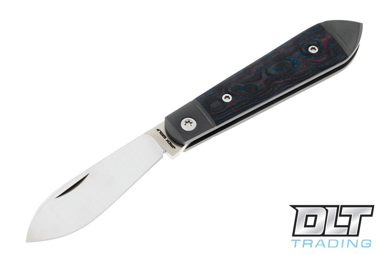 Jack Wolf Knives Low Drag Jack - Miami Camo Carbon Fiber