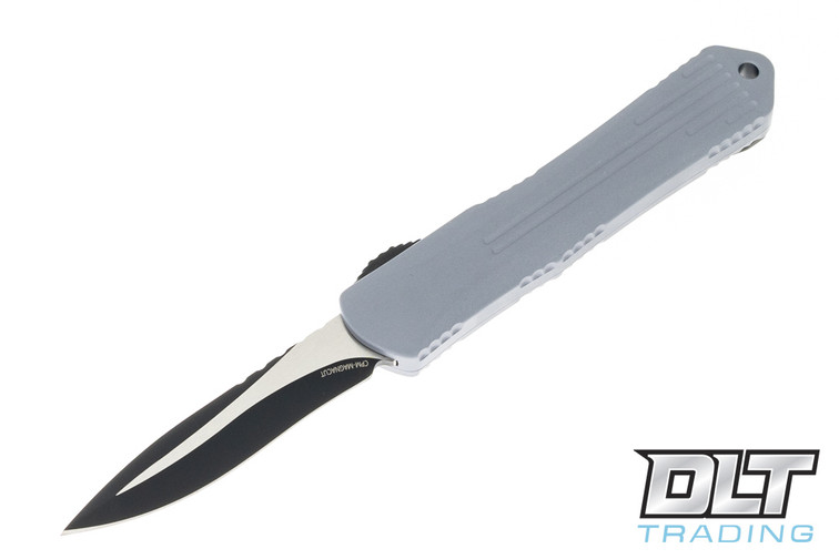 Heretic Manticore S Recurve Two Tone Black - Gray Handle - Black Hardware