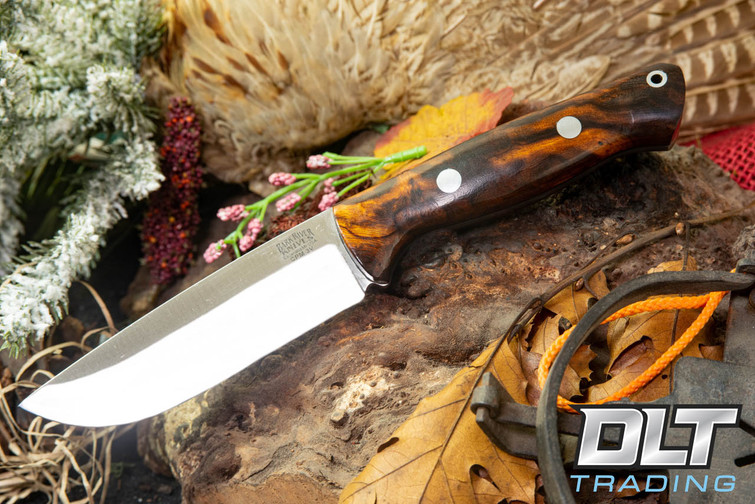 Bark River EXT-2 LT 3V Desert Ironwood Burl - Black Liners #10