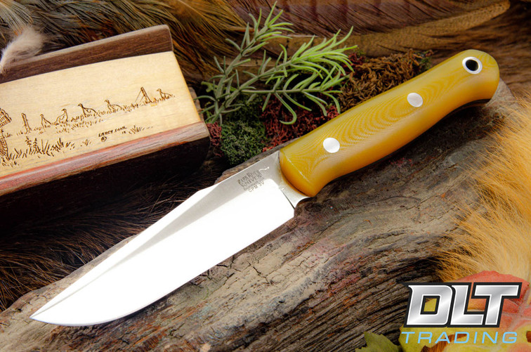 Bark River Ultra Lite Field Knife Lager G-10