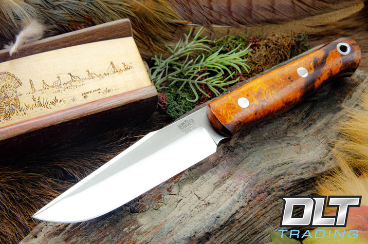 Bark River Ultra Lite Field Knife Desert Ironwood Burl #3