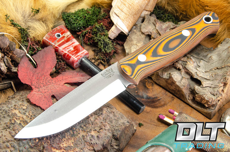 Bark River Bushcrafter II Orange & Black Suretouch - Matte