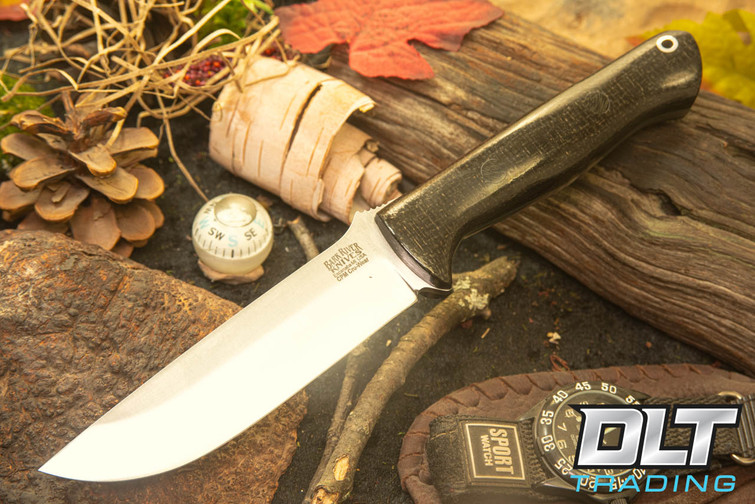 Bark River Bravo 1.25 LT Cru-Wear Black Burlap - Green Liners - Black Pins