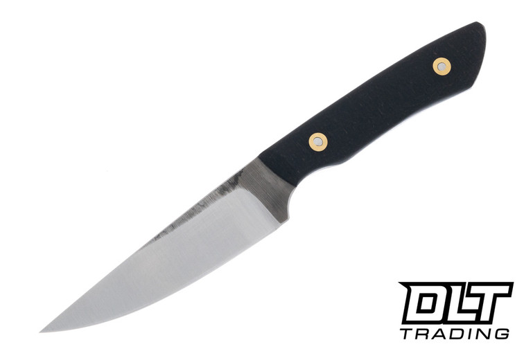 Edge Knife Works Huntsman - Black Burlap - Drop Point