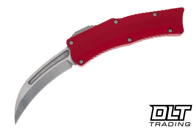 パーフェクトペテンシー パーフェクトアドベンチャー ナルガロッチ　GG-001 Heretic ROC Red - Hawkbill OTF MagnaCut Stonewash Blade