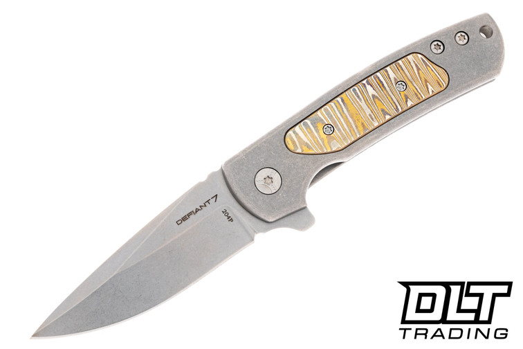Defiant 7 Servo - Titanium - Mokume Inlay #2