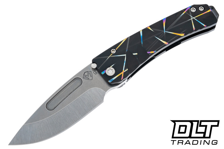 Medford Midi Marauder Drop Point - Tumbled S90V - PVD Textured Laser Tag Sculpting #1 Medford Midi Marauder Drop Point - Tumbled S90V - PVD Textured Laser Tag Sculpting #1