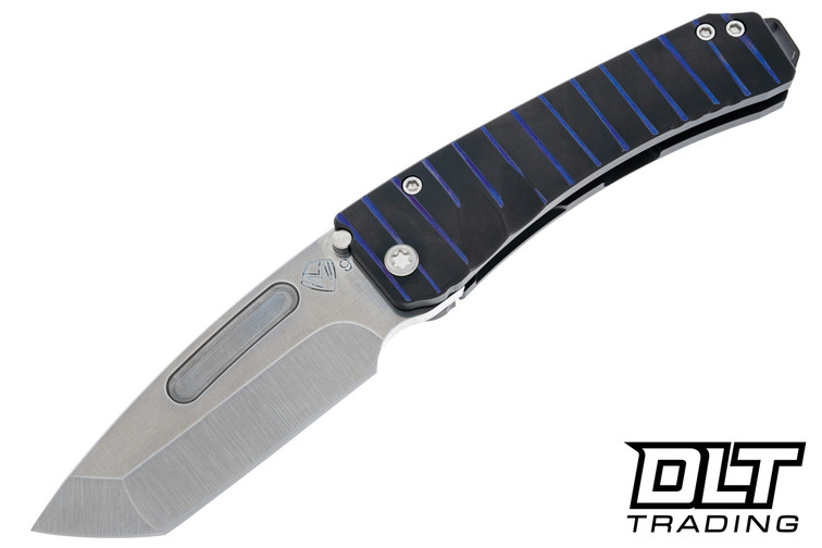 Medford Midi Marauder Tanto - Tumbled S90V - PVD Textured Titanium #2