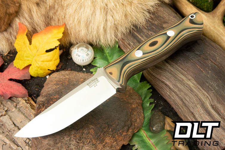 Bark River Bravo 1 A2 Mil Spec Camo G-10