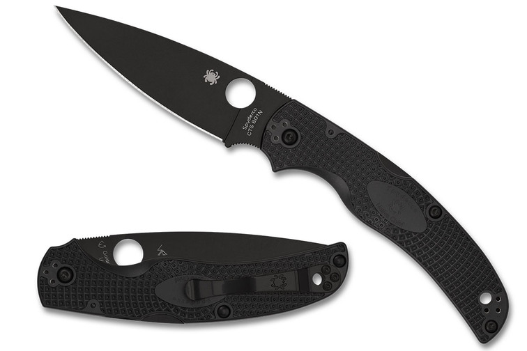 Spyderco Native Chief Lightweight - Black FRN - Black Blade