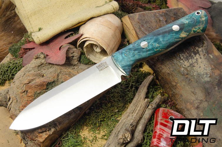 Bark River Bravo Alpha Cru-Wear Ocean Blue Maple Burl