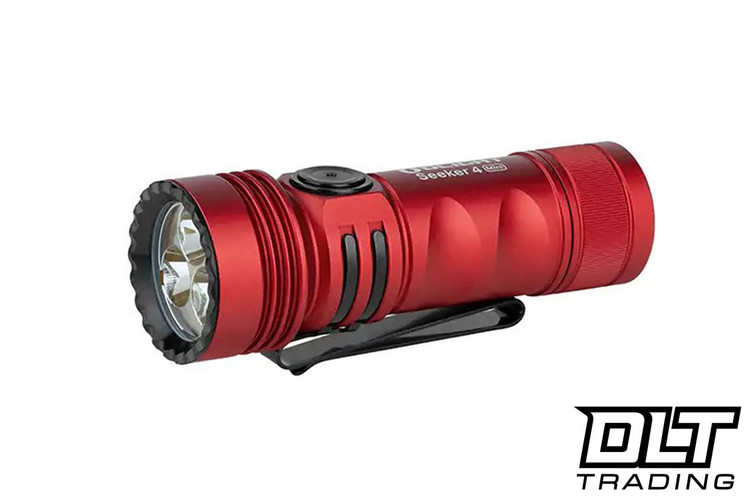 Olight Seeker 4 Mini - Red - Cool White - DLT Trading