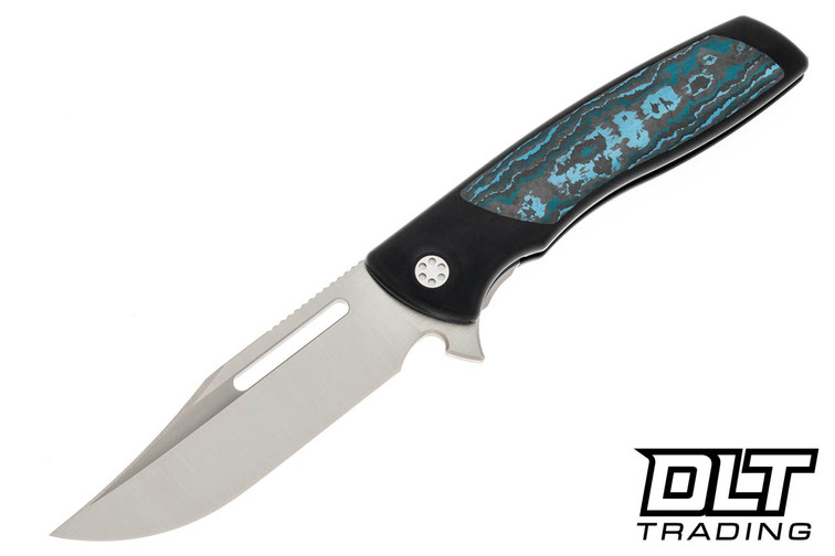 Sharp By Design Evo Typhoon Bowie - Black PVD - Arctic Frost Fat Carbon Inlay