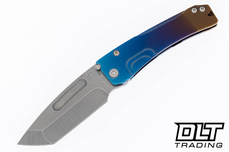 Medford Slim Midi Marauder Tanto - Tumbled S90V - Fade Titanium #4