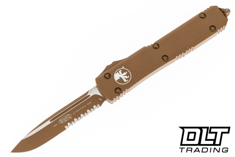 Microtech 121-2CTA Ultratech S/E - Tan Cerakote Handle - Tan Cerakote Blade