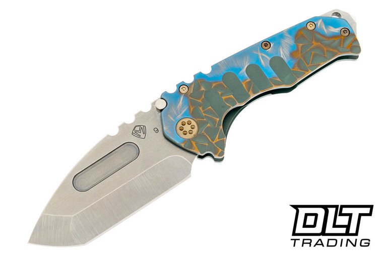 Medford Praetorian T Tanto - Tumbled S90V - Sculpted Titanium #20