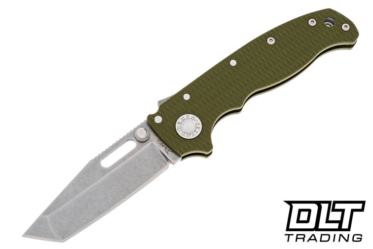 Demko AD20.5 3V - Slotted Tanto - OD Green G-10 Demko AD20.5 3V - Slotted Tanto - OD Green G-10