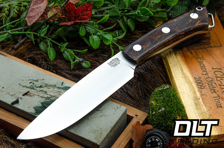 Bark River Fox River II LT 3V Desert Ironwood Burl - Black Liners #1