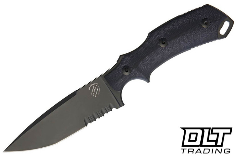Bastinelli R.E.D. Fixed Blade V2 - PVD Partially Serrated