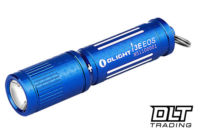 Olight i3E EOS Keychain Flashlight - Stellar Blue - DLT Trading