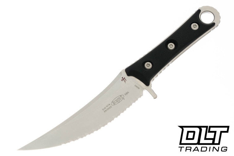 Microtech 200-12 SBK S/E - Black G-10 - Stonewashed Blade