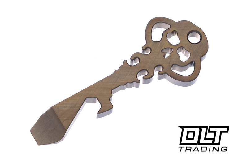 Chaves Skeleton Key Tool - Bronze Anodized Titanium