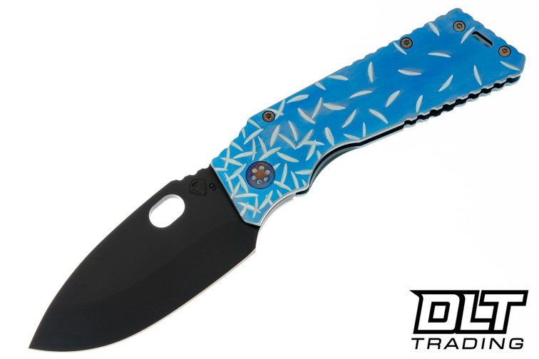 Medford TFF-1 PVD S90V - Two Tone Jasmine Fields Sculpting - Flamed Hardware & Clip #7