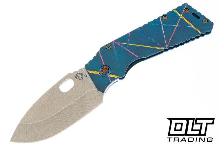 Medford TFF-1 Tumbled S90V - Textured Sculpting - Flamed Hardware & Clip #8