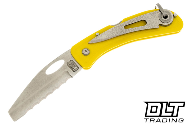 Boye Boating & Rescue Sheepsfoot - Yellow Handle - Titanium Marlin Spike