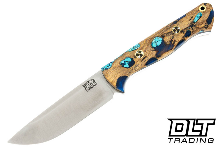Bark River Bravo 1 Cru-Wear Cholla Cactus with Turquoise - Black Liners - Mosaic Pins - Rampless #2