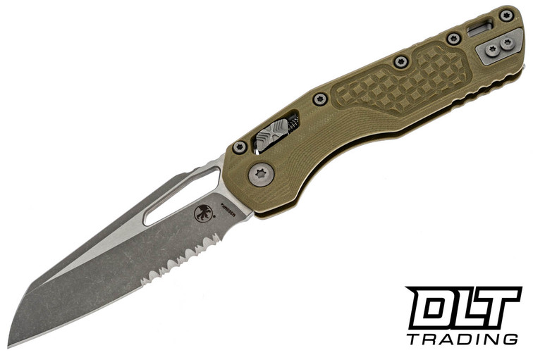 Microtech 210-11APFRGTOD MSI S/E - OD Green Frag G-10 - Apocalyptic Blade Microtech 210-11APFRGTOD MSI S/E - OD Green Frag G-10 - Apocalyptic Blade