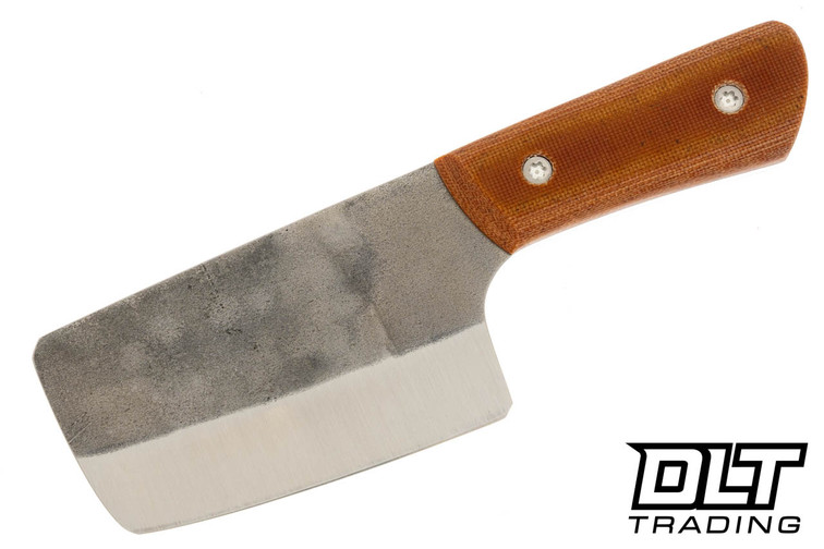 Edge Knife Works Herb Chopper MagnaCut - Natural Canvas Micarta #2