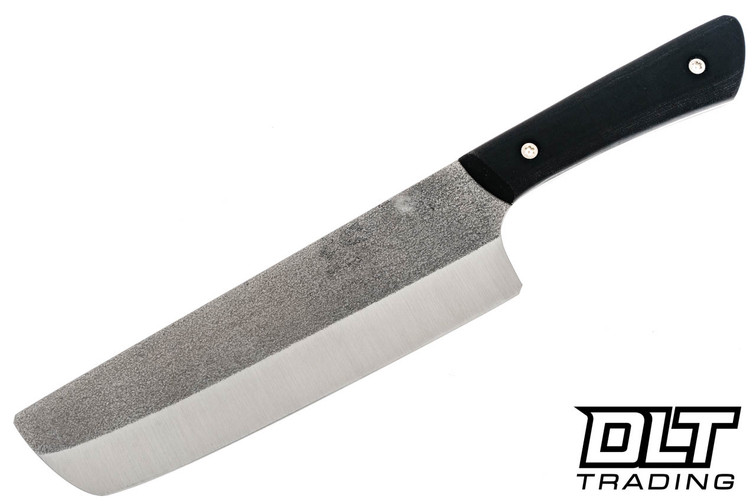 Edge Knife Works 6.5" Nakiri MagnaCut - Black Canvas Micarta