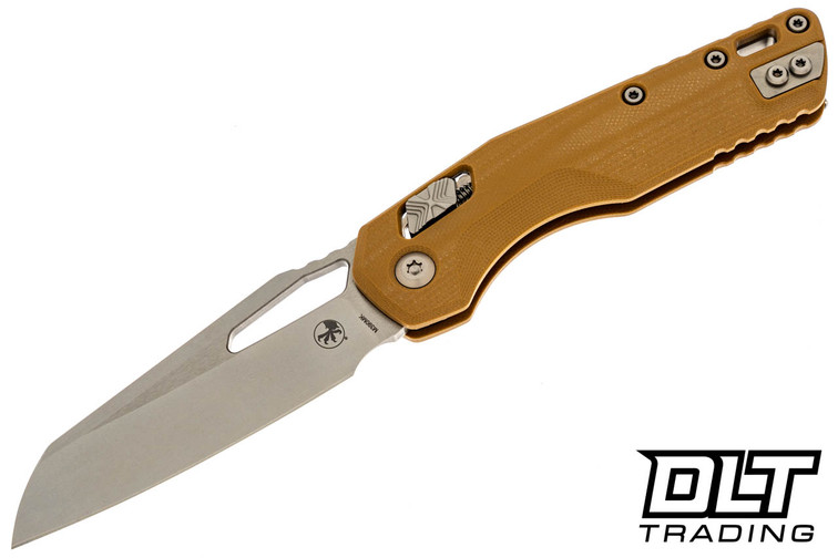 Microtech 210-10GTTA MSI S/E - Tan G-10 - Stonewashed Blade