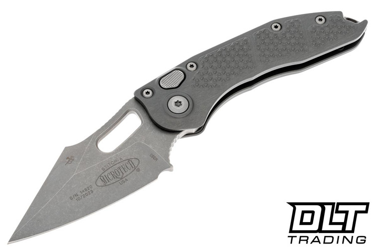 Microtech 169-10APNC Stitch S/E - Apocalyptic Handle - Apocalyptic Blade
