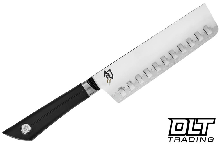 Shun Sora Hollow Ground Nakiri 6"