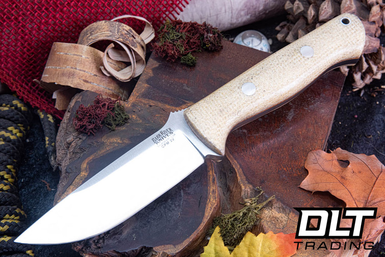 Bark River Bravo 1 3V Vintage Bone Burlap - Natural Liners