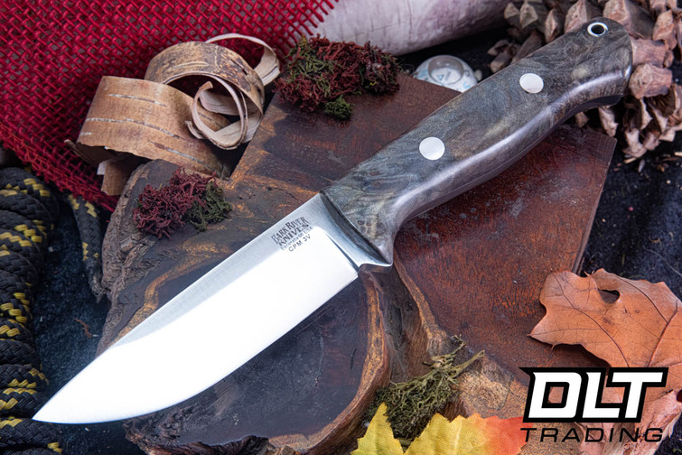 Bark River Bravo 1 3V Grey Maple Burl - Rampless #1