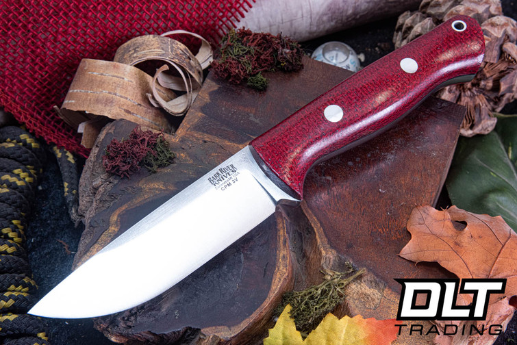 Bark River Bravo 1 3V Crimson Burlap - Black Liners - Rampless