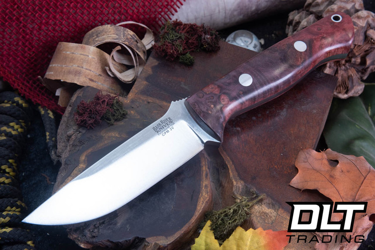 Bark River Bravo 1 3V Cherry Maple Burl