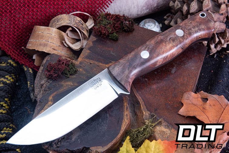 Bark River Bravo 1 3V Brown Maple Burl - Rampless