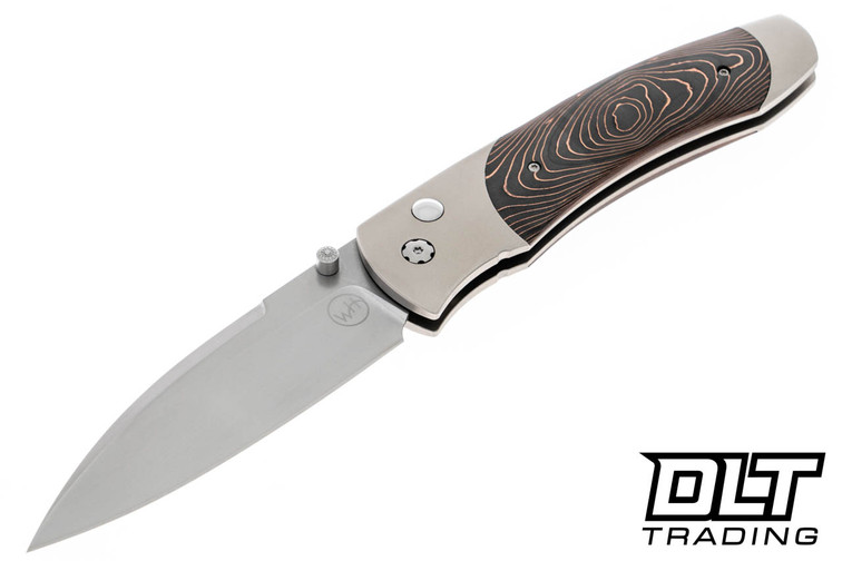 William Henry A300-6 - Titanium - Copper Swirl Carbon Fiber Inlay #2